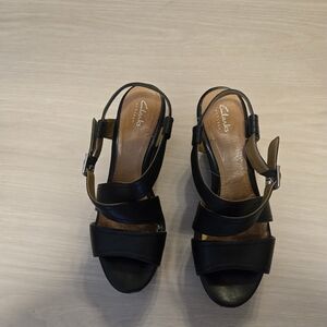 Clarks Women's Black Sandals